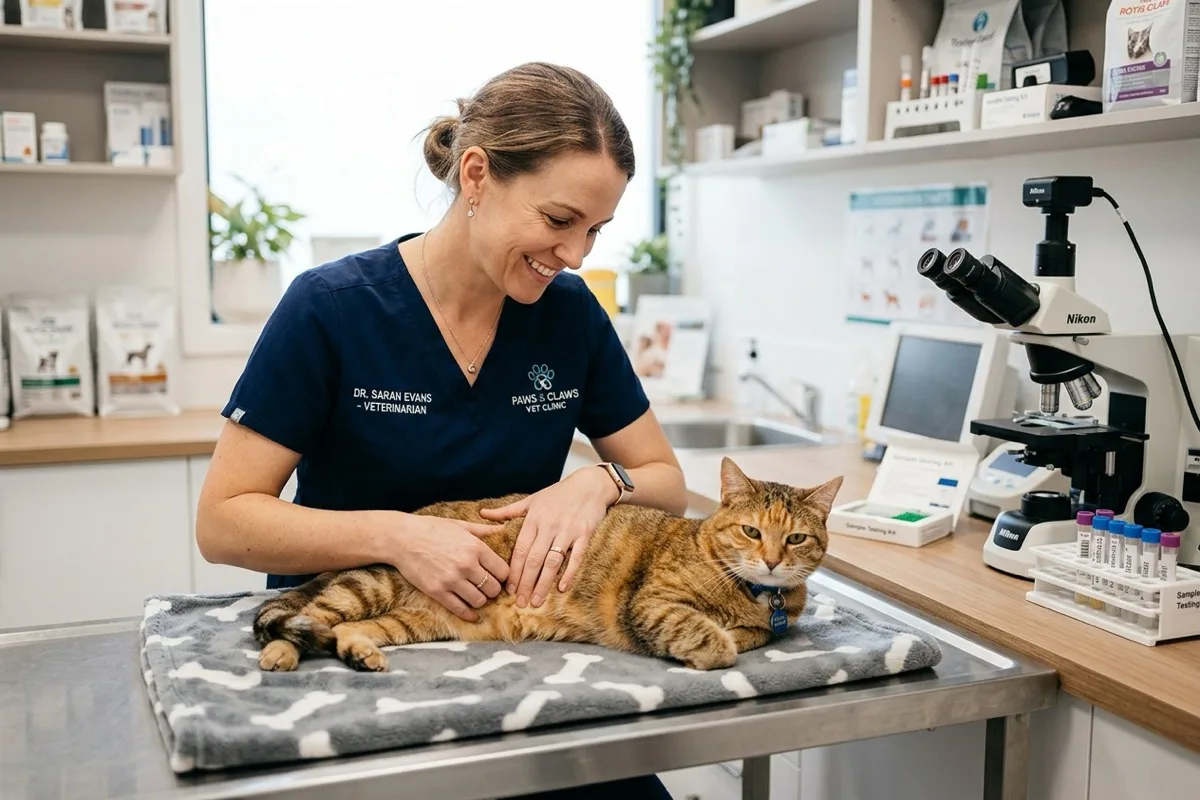 Giardien bei der Katze: Symptome, Medikamente und Katzenklo-Desinfektion